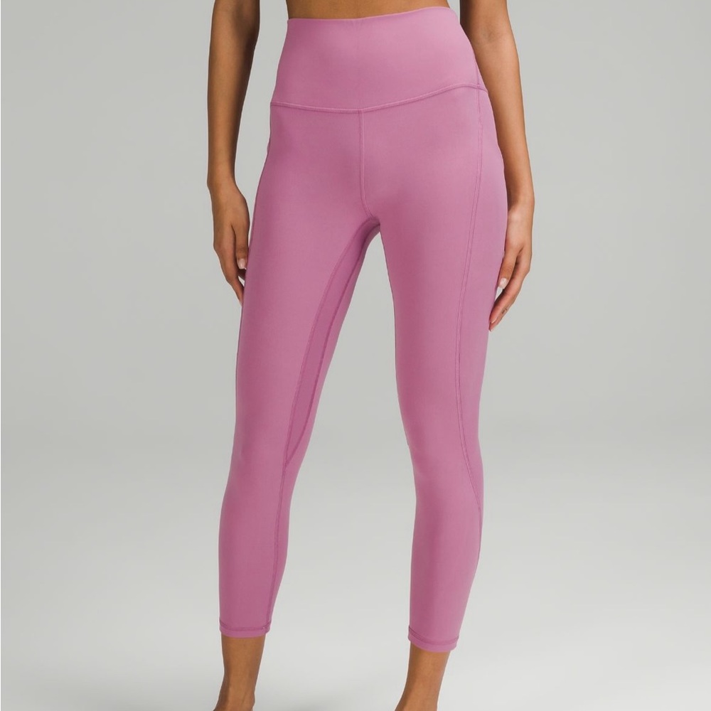 Lululemon Align high rise crop with pockets